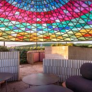 Studio Other Spaces places concentric glass pavilion informed by nature at Californian winery