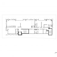 Fifth floor plan of Suanphlu Office by IDIN Architects