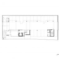 First floor plan of Suanphlu Office by IDIN Architects