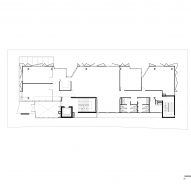 Second floor plan of Suanphlu Office by IDIN Architects