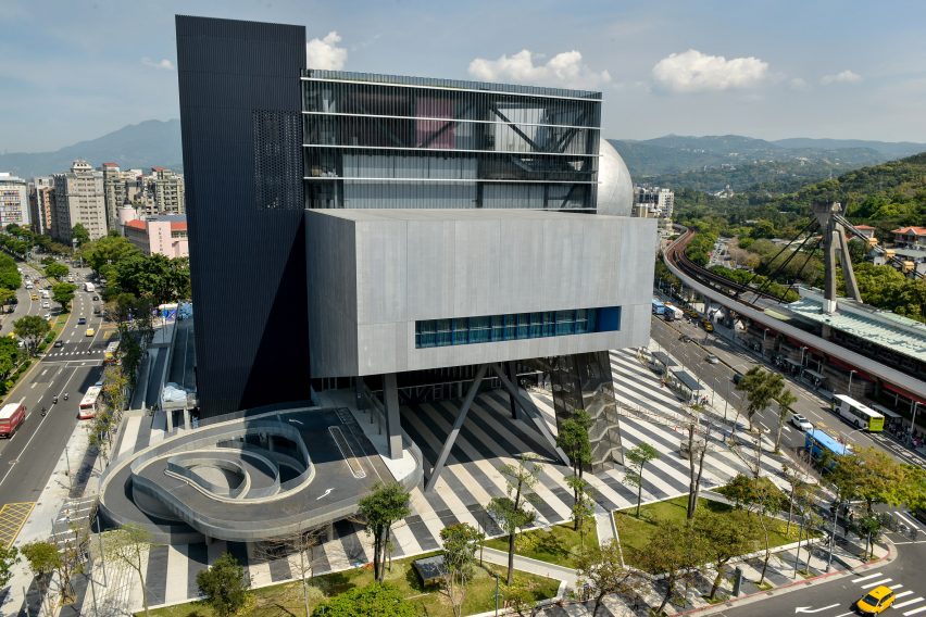 Exterior of theatre in Taiwan
