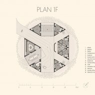 Floor plan of The Kaleidoscope by Inrestudio