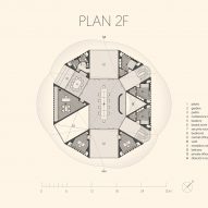 Floor plan of The Kaleidoscope by Inrestudio