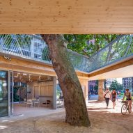 Centre of The Tree House by Bell Phillips