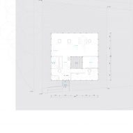 Floor plan of Torus House by Noriaki Hanaoka Architecture