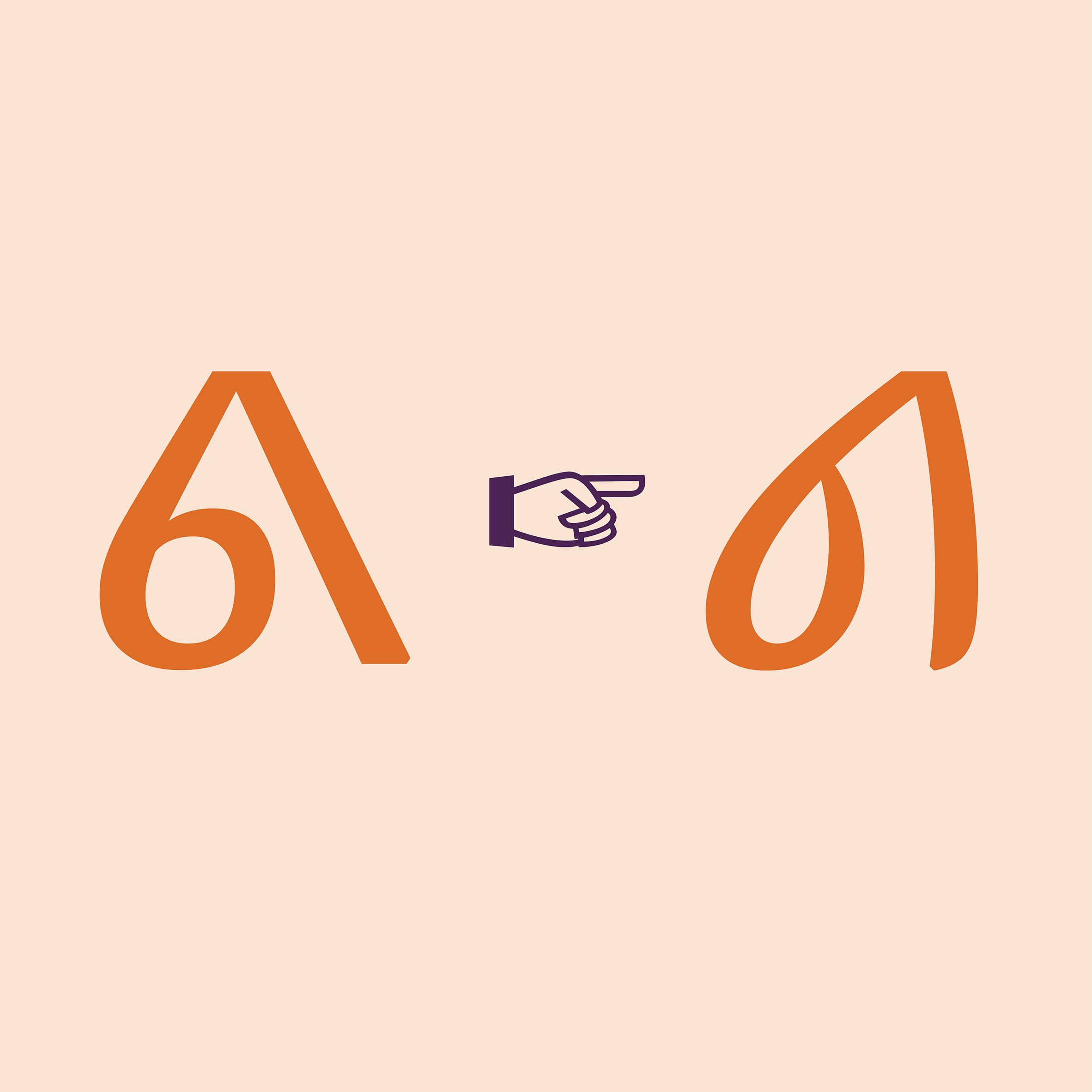Lava syllabics typeface in regular and secondary cursive style