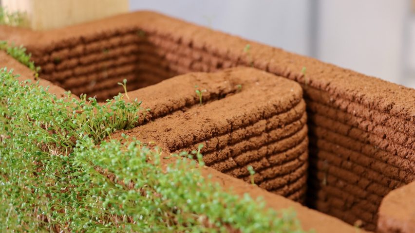 University of Virginia 3D-printed soil structures