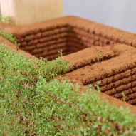 University of Virginia 3D-prints living soil walls that sprout greenery