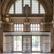 Sam Jacob Studio adds glass-tube entrance to London's V&A museum