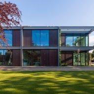 Exterior of The Dyson Building at Gresham's School by WilkinsonEyre