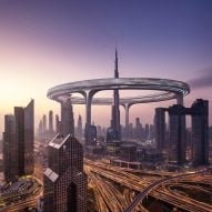 ZN Era proposes encircling Burj Khalifa with an elevated "continuous metropolis"