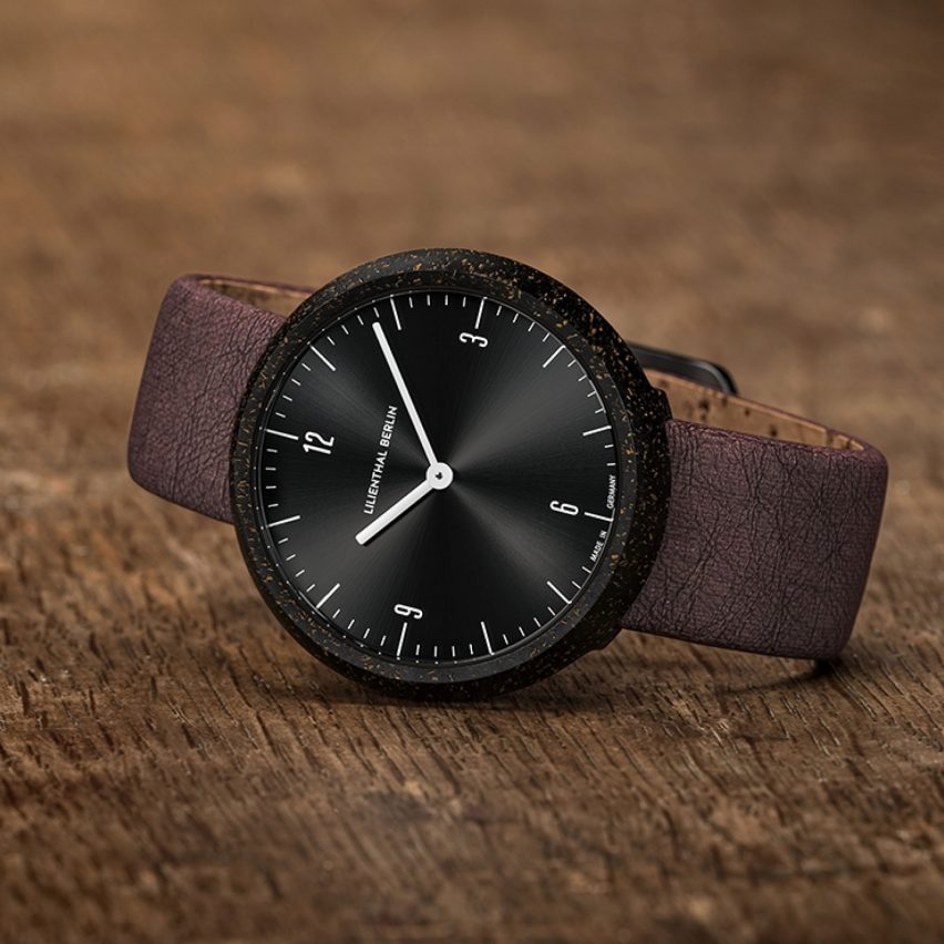 Coffee Watch on a wooden surface