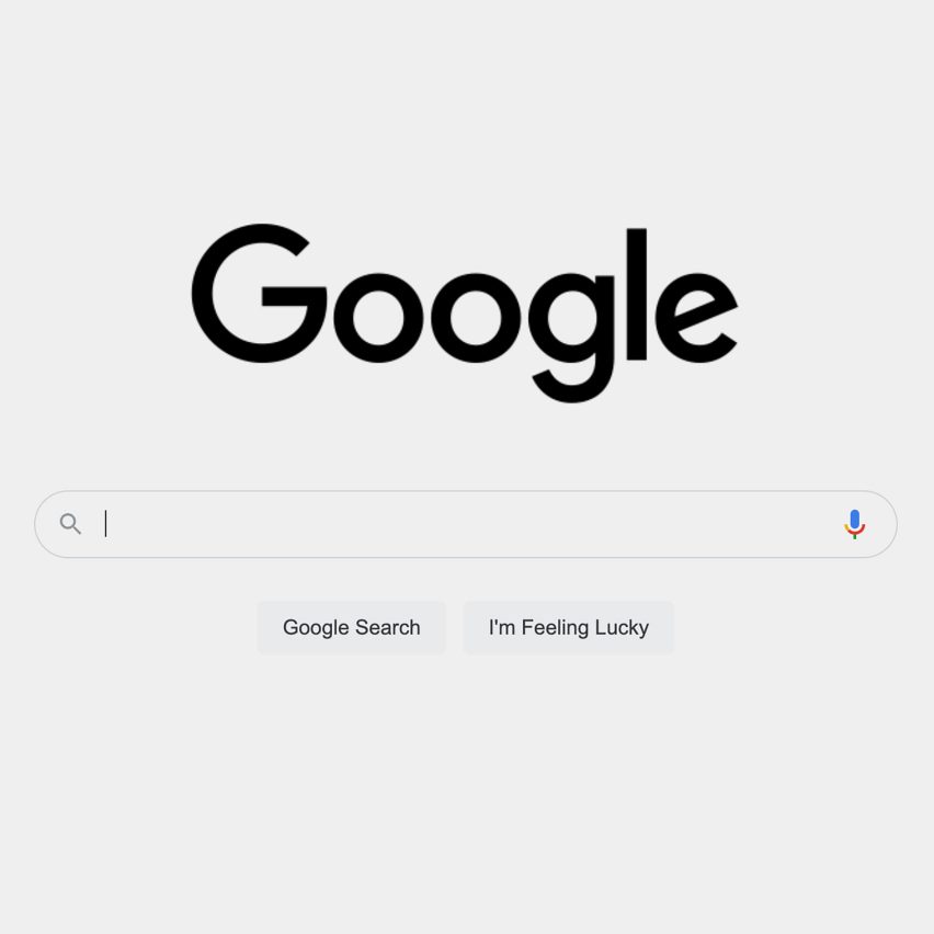 black google doodle