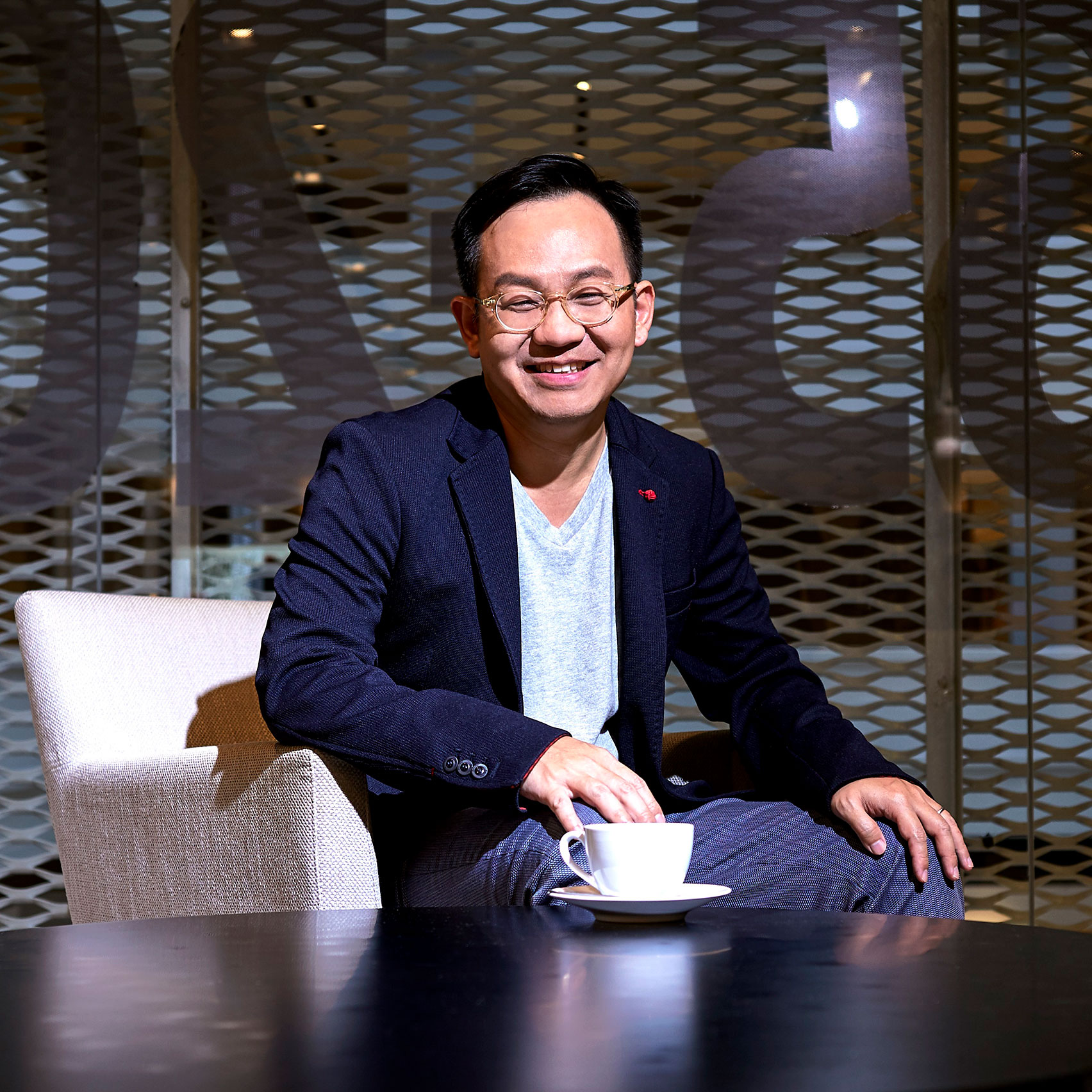 Portrait of Mark Wee, festival director of Singapore Design Week 2022