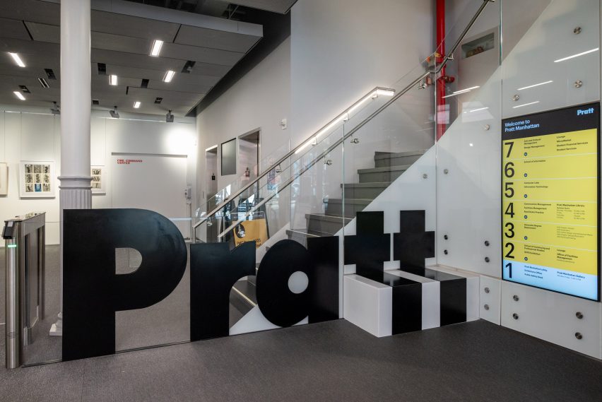 Foyer of Pratt Institute