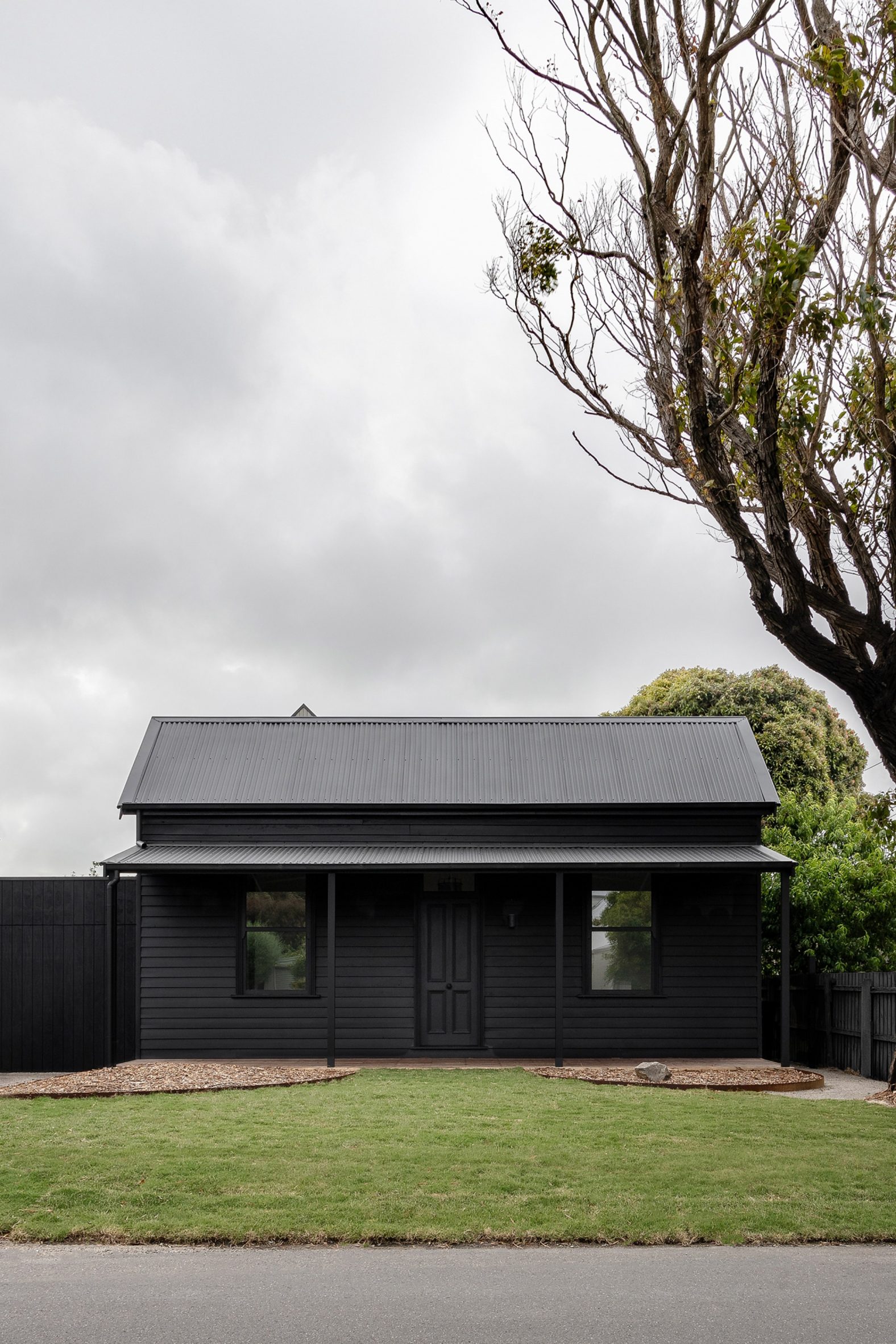 Black Australian cottage 