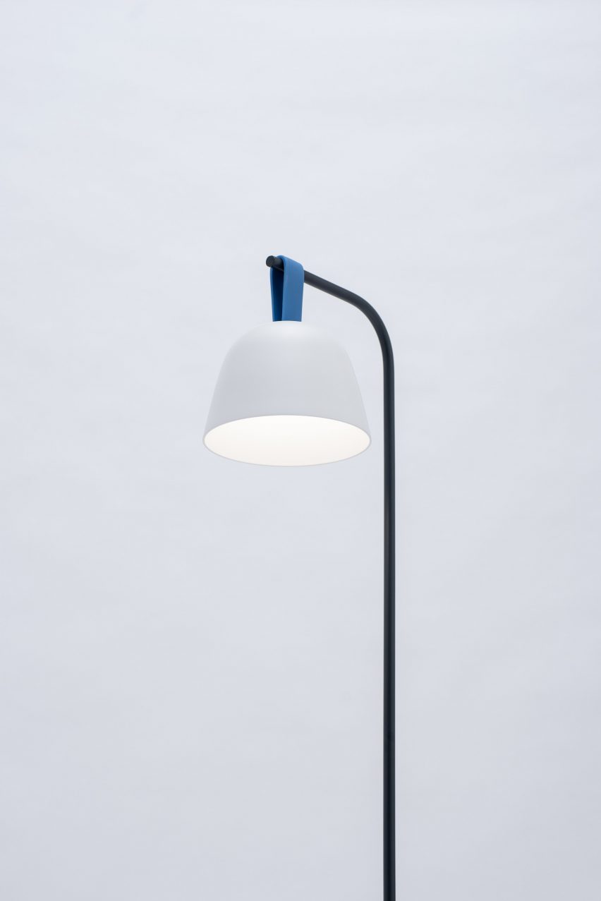 White Bell floor lamp by Seiki Design Studio