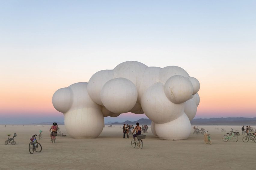 Instalación Burning Man de Bjarke Ingels