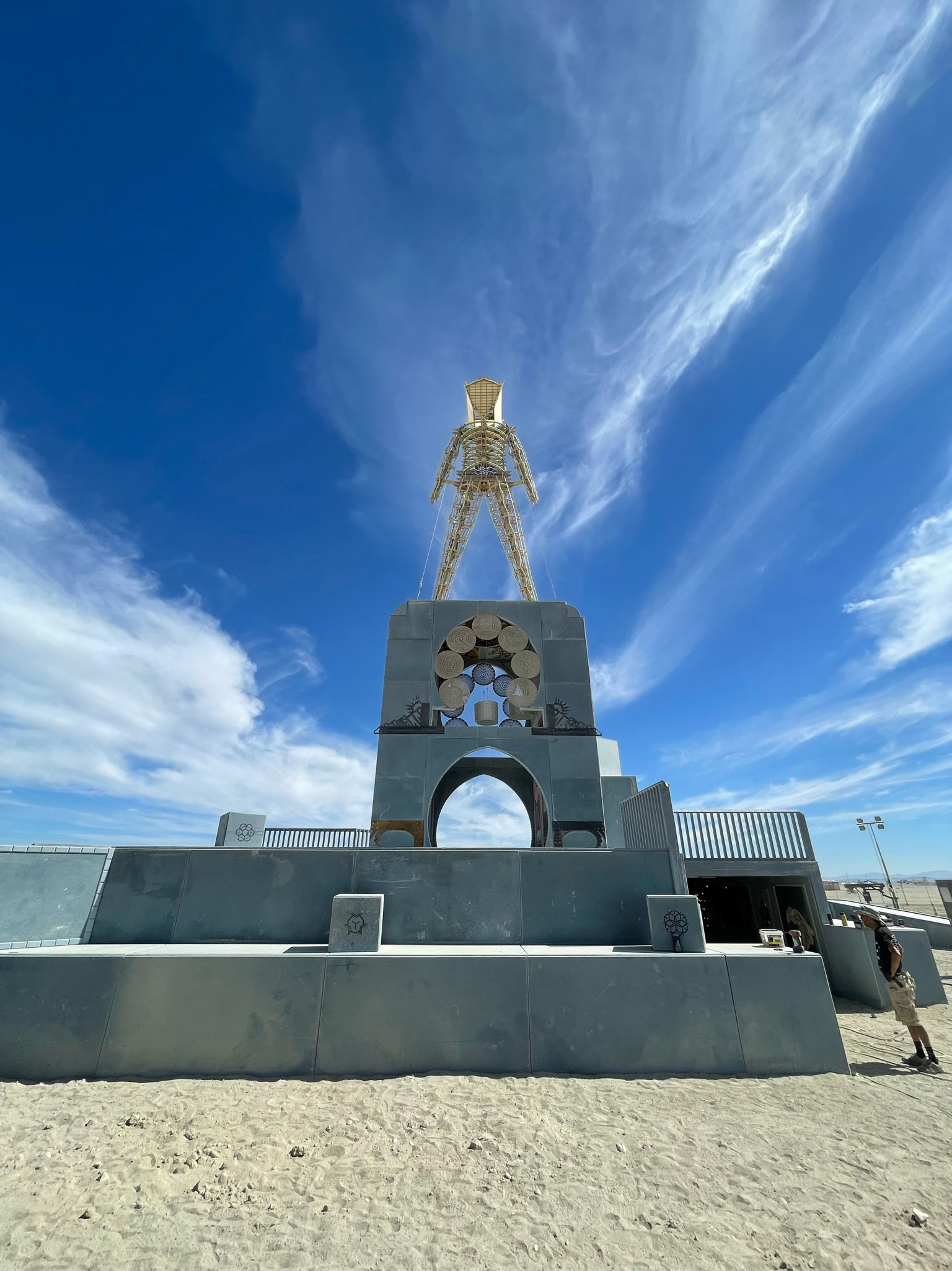 Burning Man effigy 2022