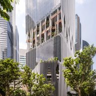 BIG and Carlo Ratti Associati complete garden-filled CapitaSpring skyscraper in Singapore