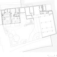 Basement plan of De Sijs co-housing by Officeu Architects