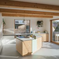 Interior of De Sijs co-housing by Officeu Architects