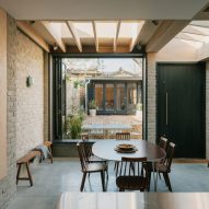 Interior of Magpie House extension by DGN Studio