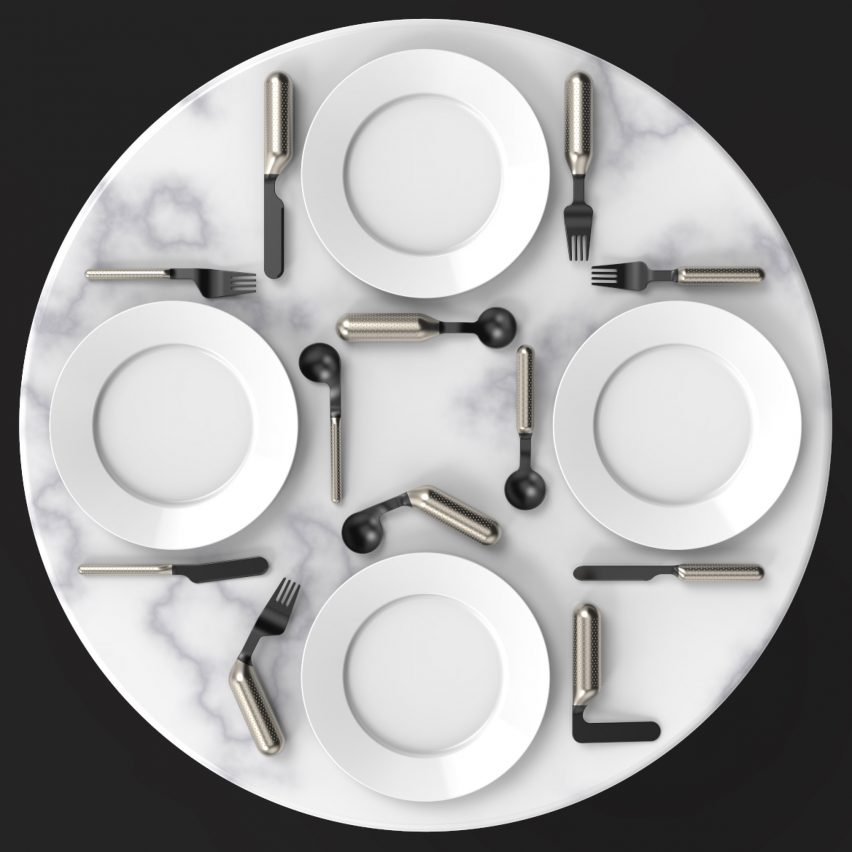 Font cutlery by Hop Design