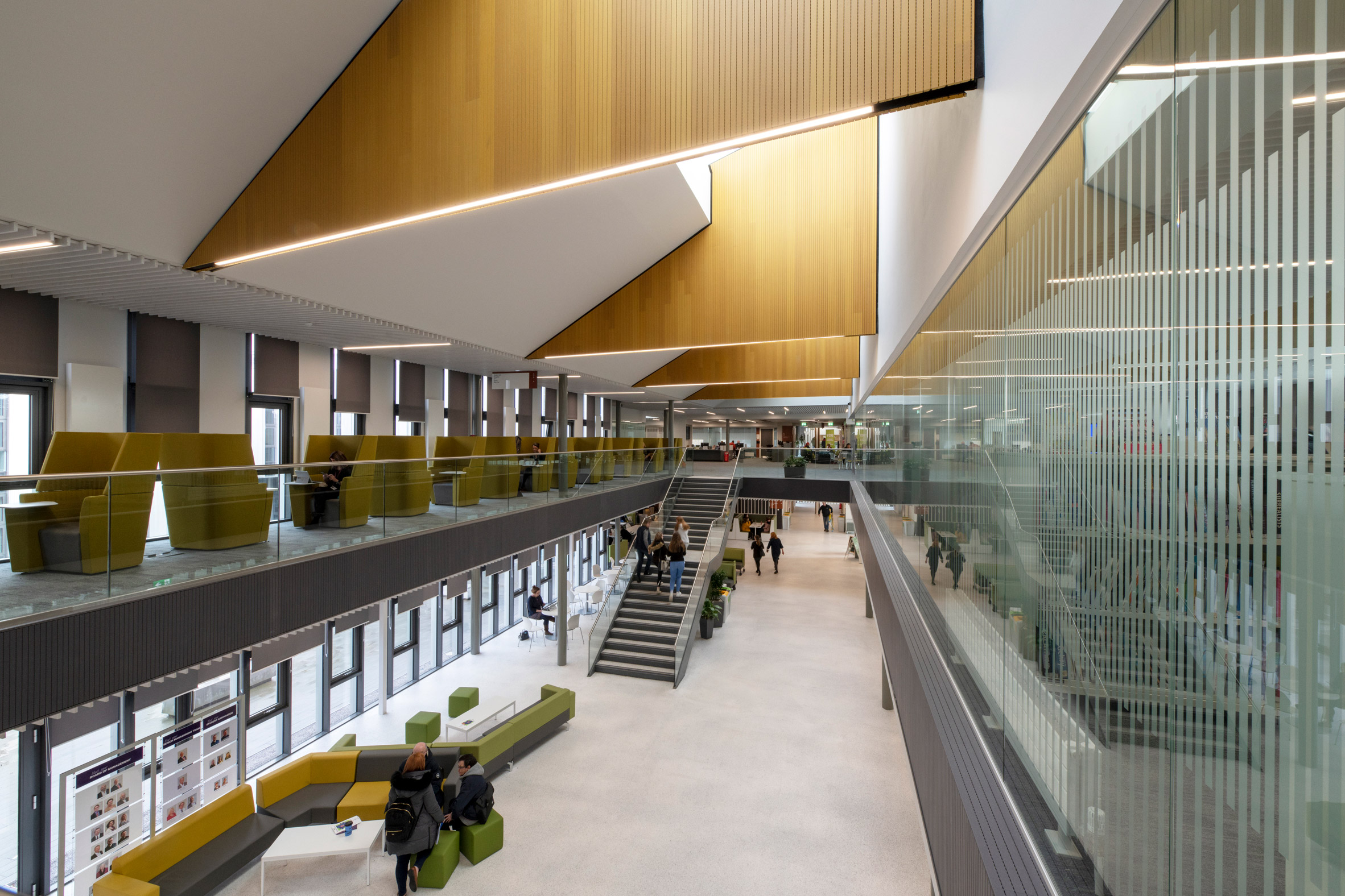 Interior of Forth Valley College in Falkirk