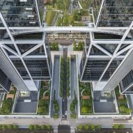 Foster + Partners completes DJI headquarters with cantilevered drone labs