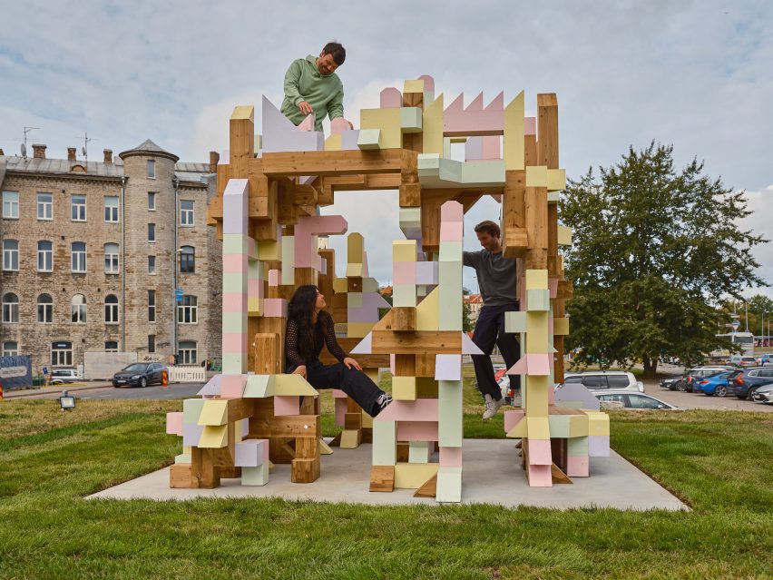 Climb Tallinn's Fungible Non-Fungible Pavilion Iheartblob