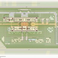 Floor plan of General Hospital of Komotini by RPBW Architects