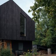 Black Timber House by HAPA Architects
