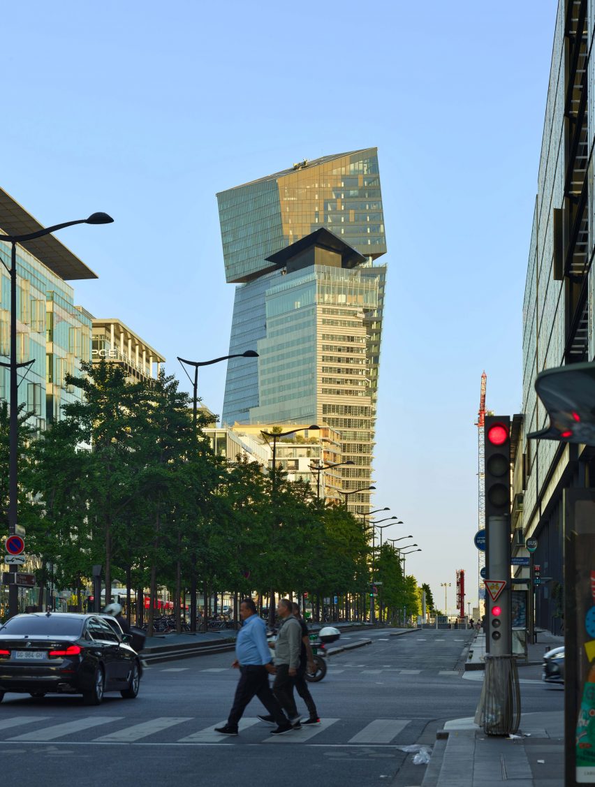 Jean Nouvel's Duo skyscrapers