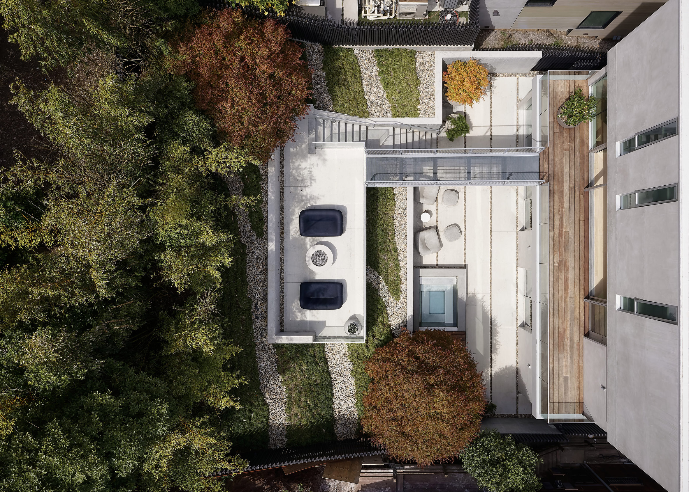 Cole Valley Residence Aerial 