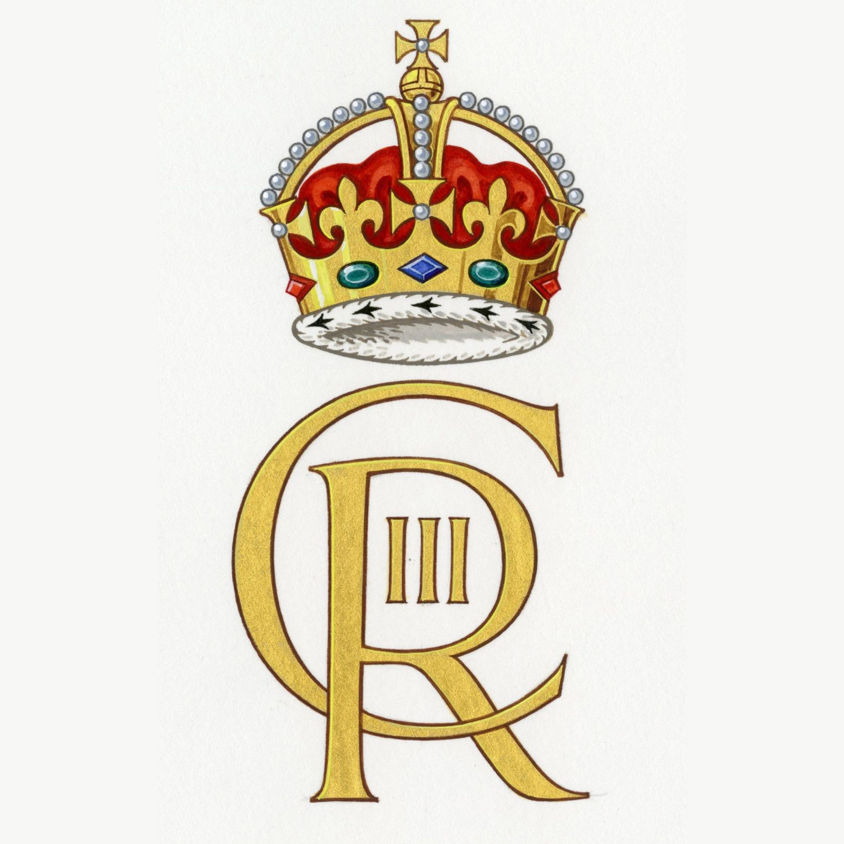 King Charles III reveals royal monogram topped with Tudor Crown ⋅ Hygge ...