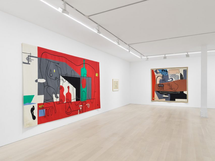 Tapestries by Le Corbusier in the Gallery