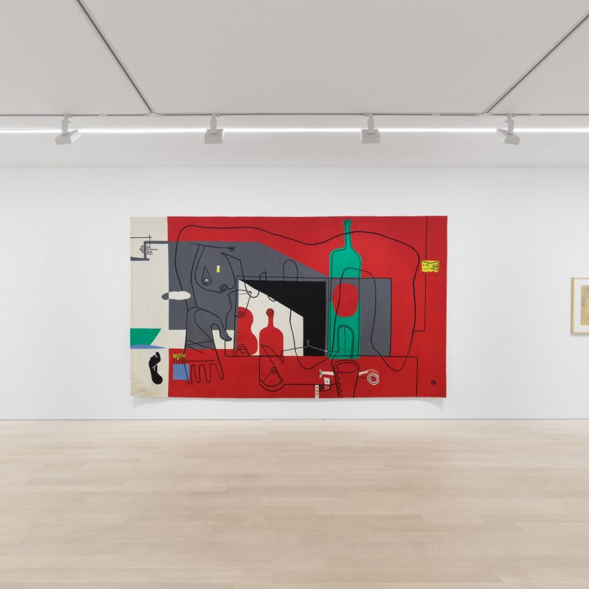 Collection of Le Corbusier tapestries goes on display at Almine Rech Gallery