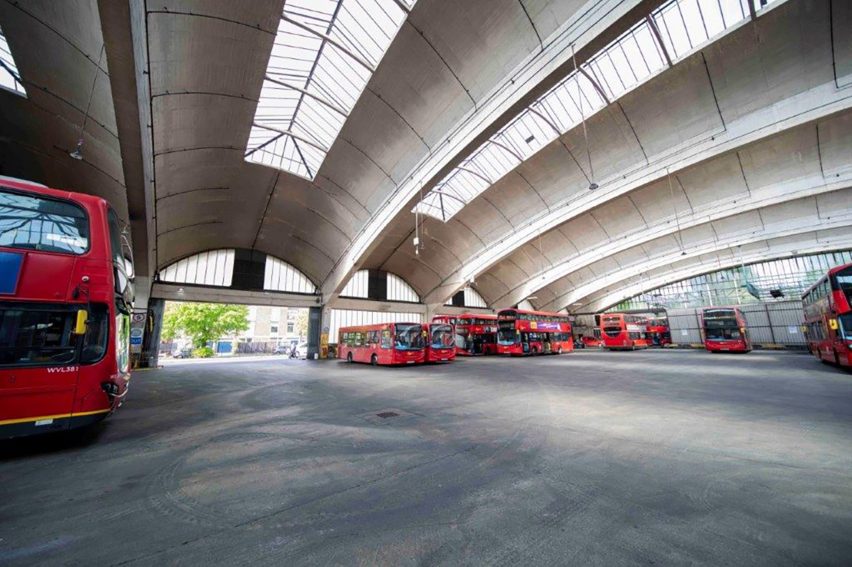 Stockwell Bus Depot by Adie, Button & Partners