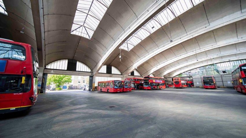 Stockwell Bus Depot by Adie, Button & Partners