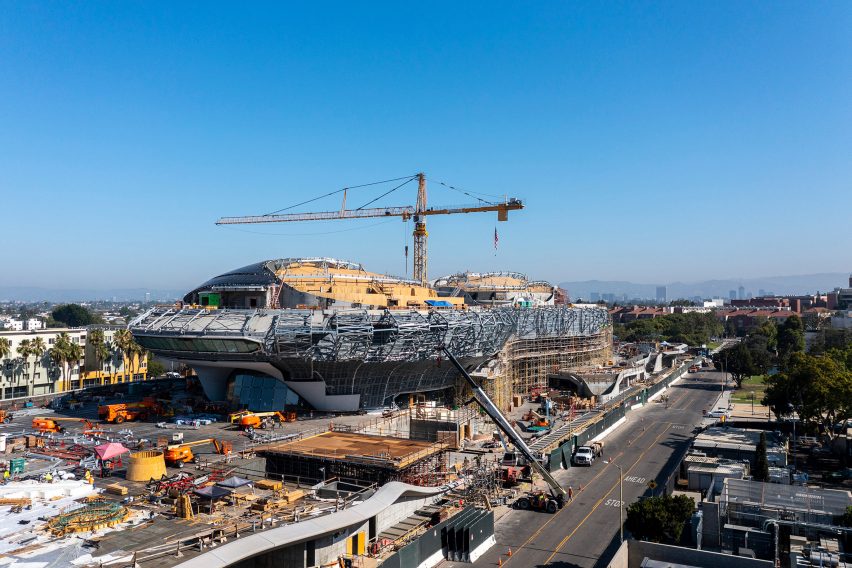Photos reveal MAD’s “iconic” Lucas Museum under construction in LA
