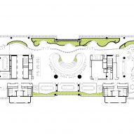 Site plan of Midtown Workplace by Cox Architecture