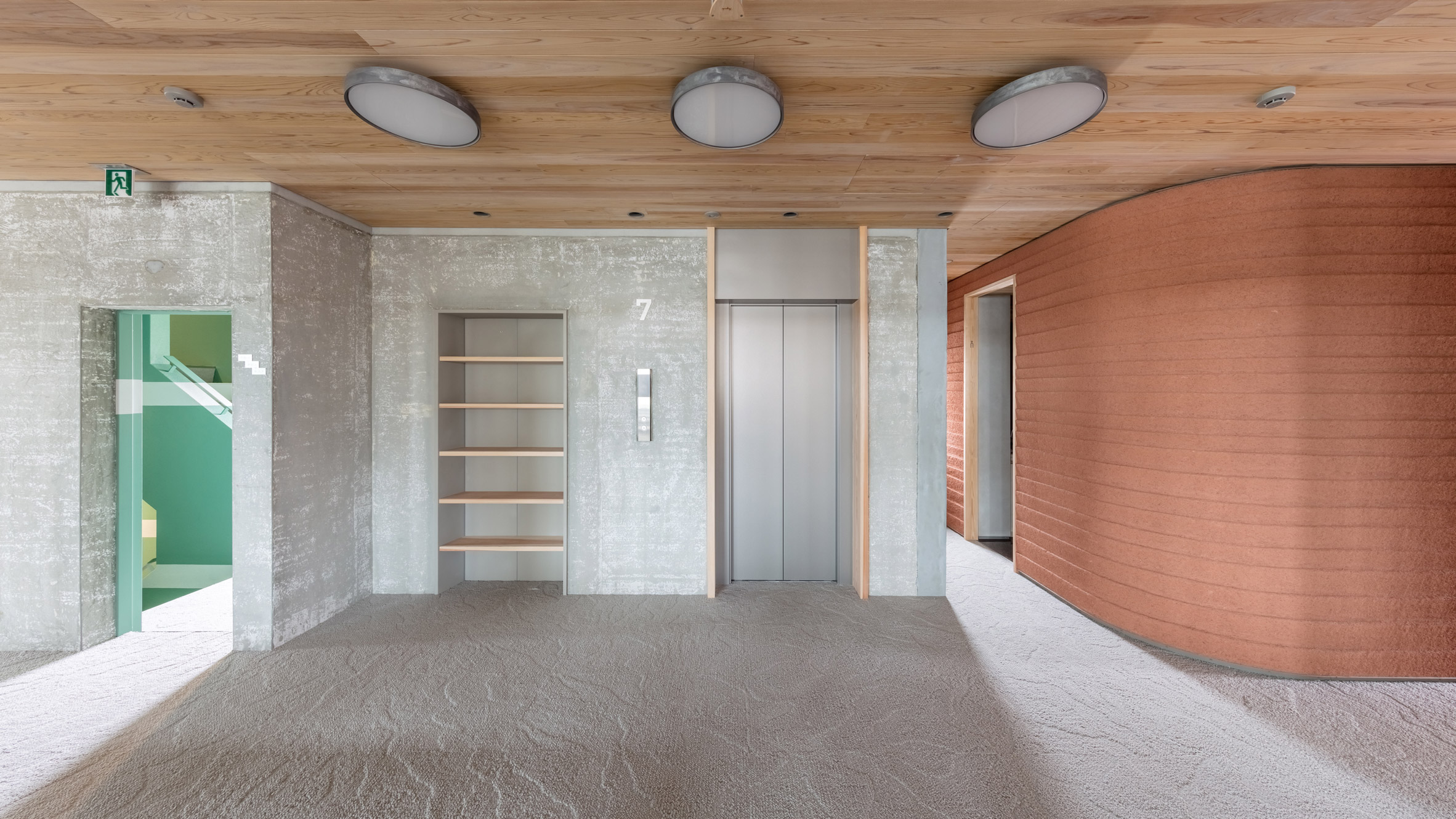 Nori Architects adds cedar-log columns to Good Cycle Building - Vimarsana News