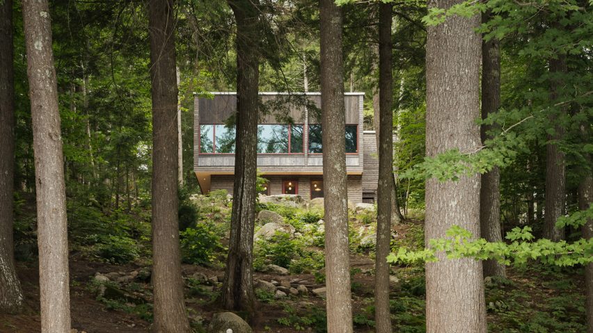 Cedar Clad cabin Maine
