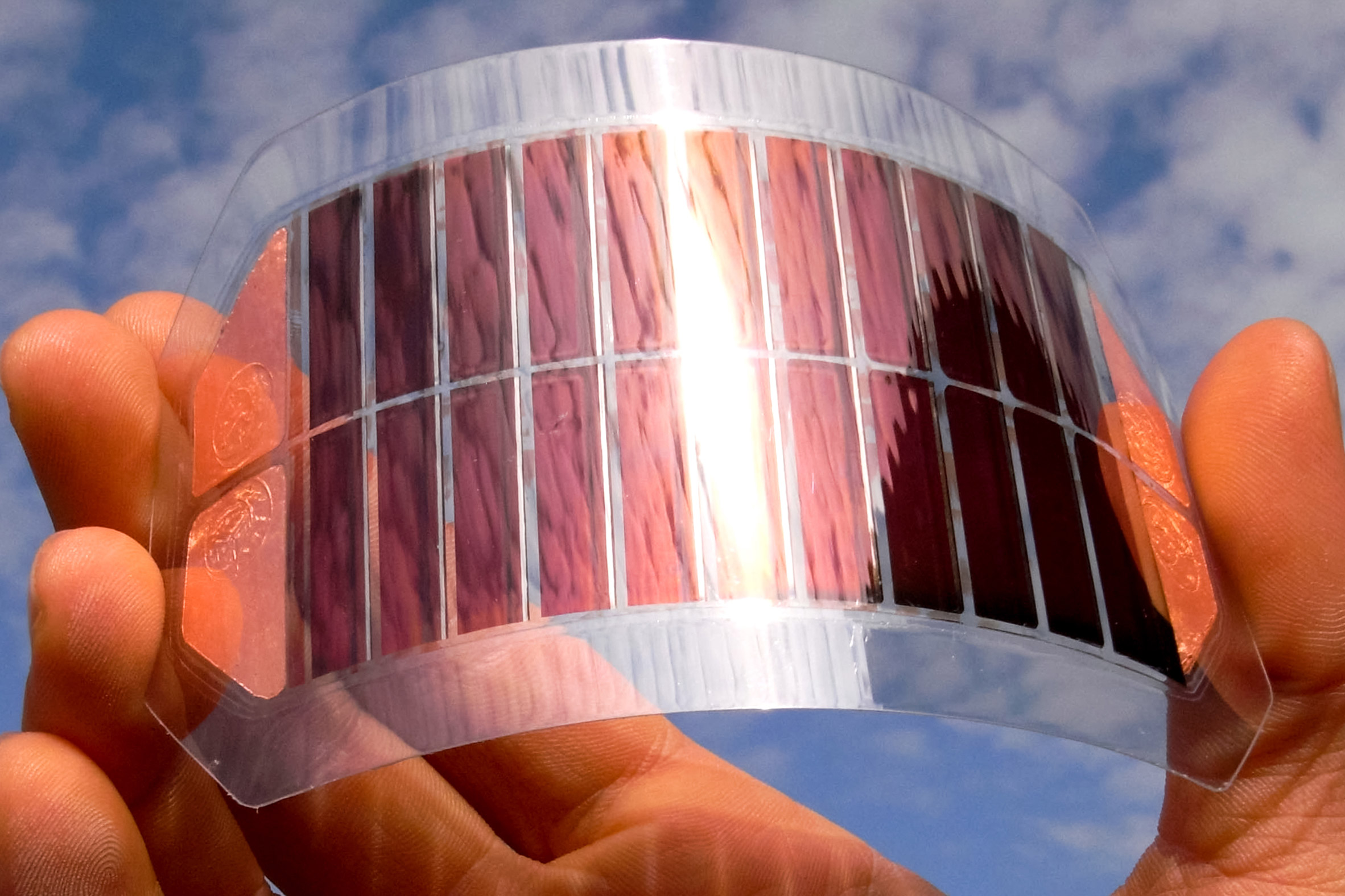 Plastic solar cell
