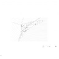 Site plan of Red House by David Kohn Architects