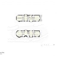 Floor plans of Red House by David Kohn Architects