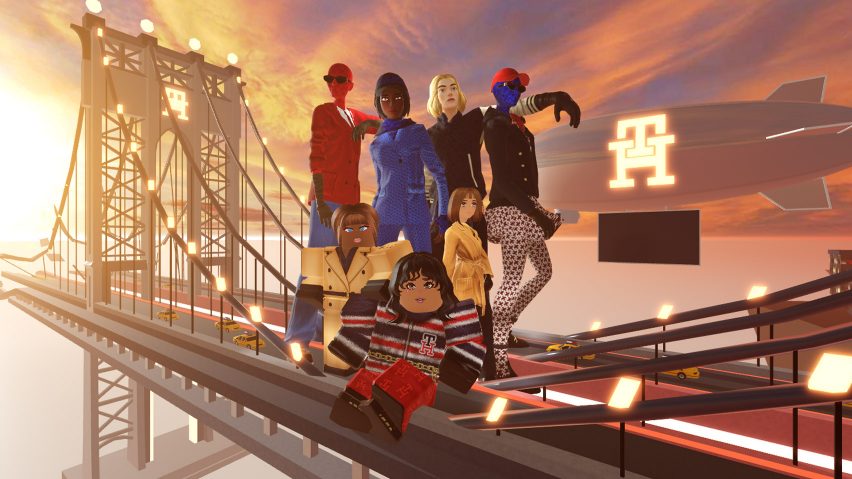 Image of Roblox and Tommy Hilfiger collaboration