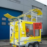 Solar Energy Kiosk by Cream on Chrome