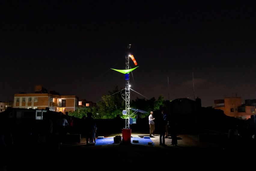 When Models are Systems, a solar-powered tower by Departamento del Distrito